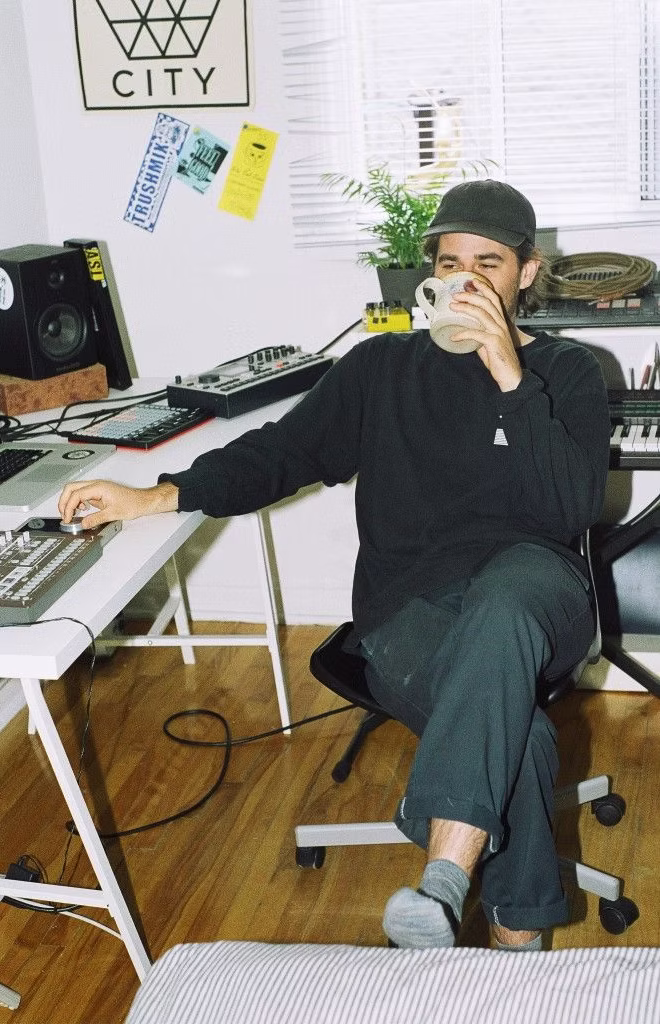 Creative work in a shared studio