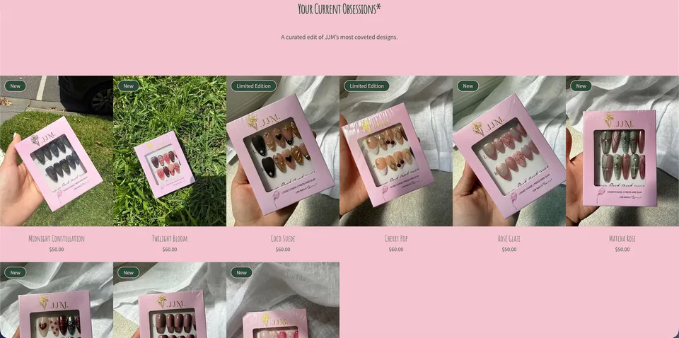 JJM Nails — project detail